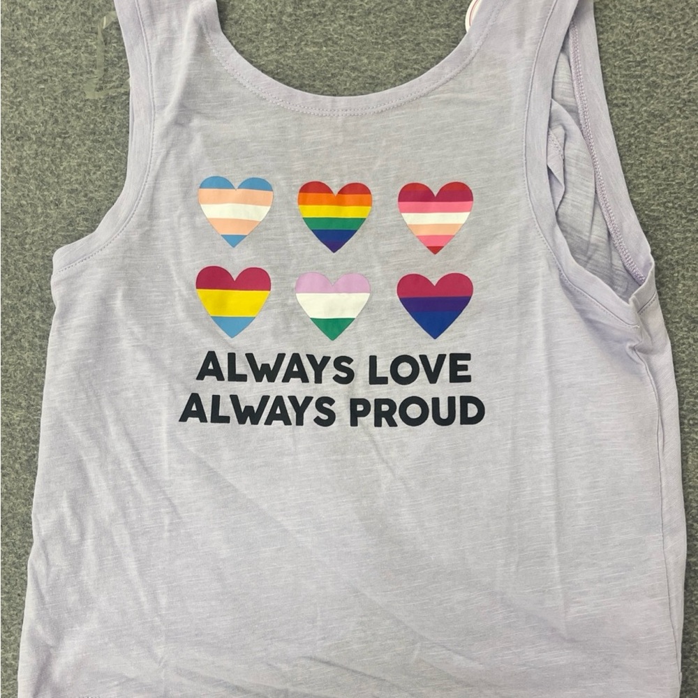 Flirtitude Multicolor Heart Tank Top